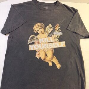 RARE G59 Records Suicide Boys Cherub Kill Yourself Shirt Size Large Black Grail